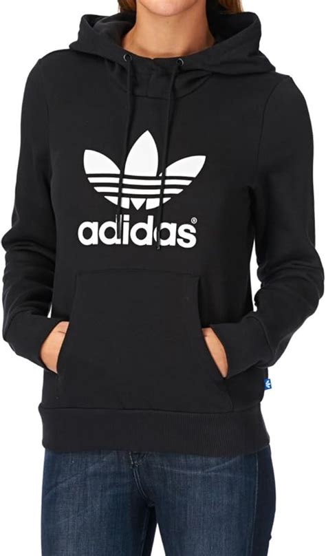 adidas damen kapuzenpullover trefoil hoodie|Amazon.com: Womens Trefoil Hoodie Adidas.